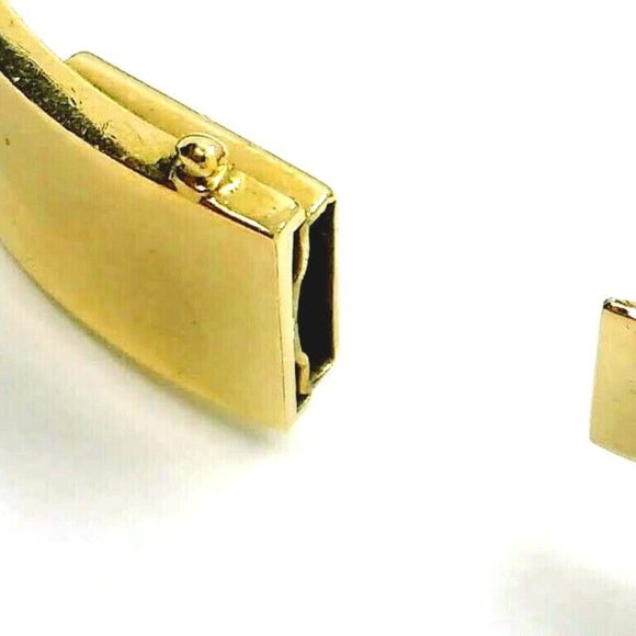 Vintage Wittnauer Geneve Mother Of Pearl Gold Plated Women\'s Bangle Watch Swiss main image 4